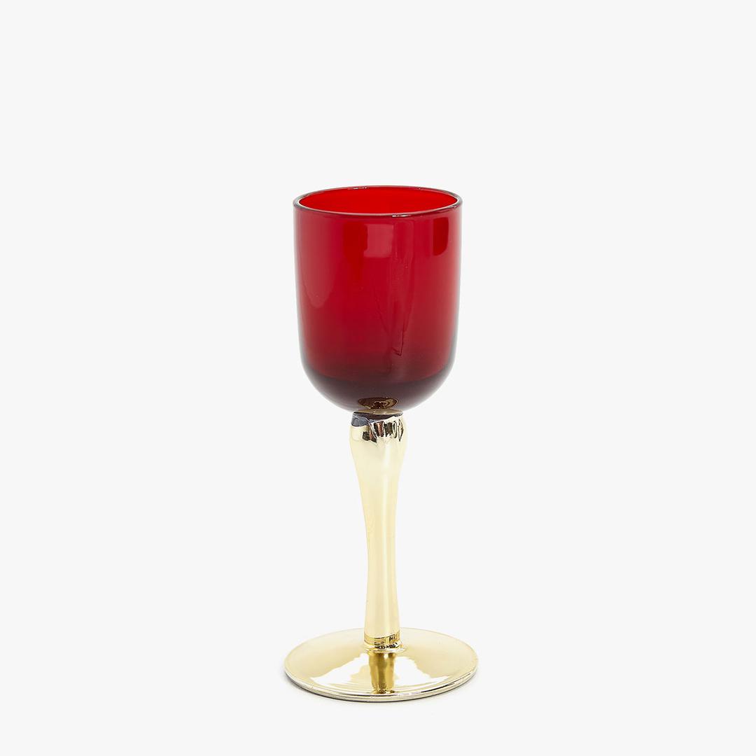 Elegantna čaša sa zlatnim stalkom na sniženju će vas koštati 29 kuna (Zara Home)