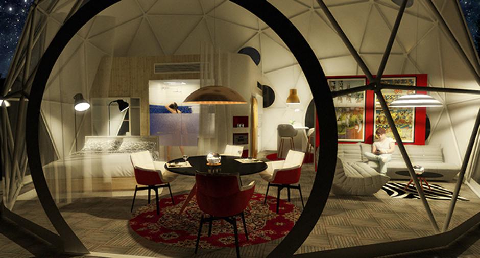 glamping kupola