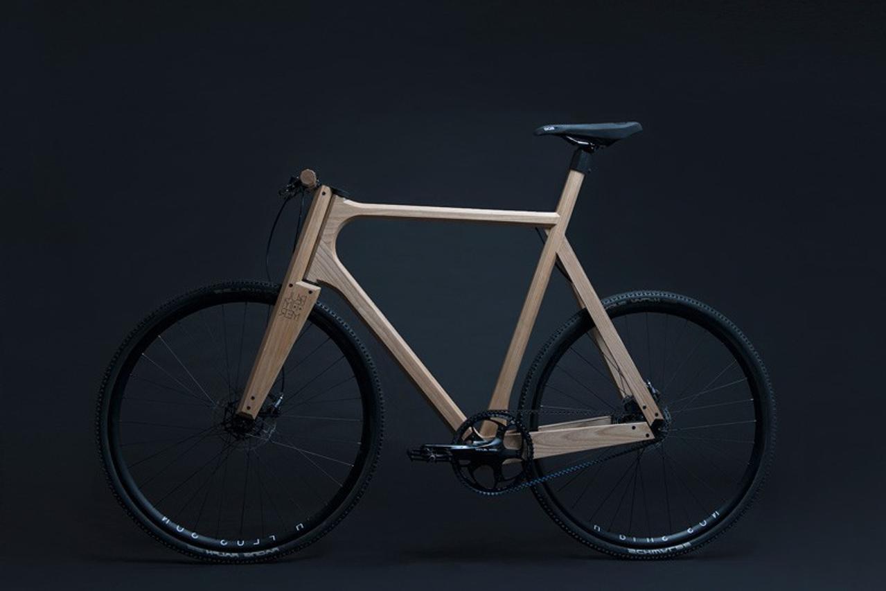 drveni bicikl