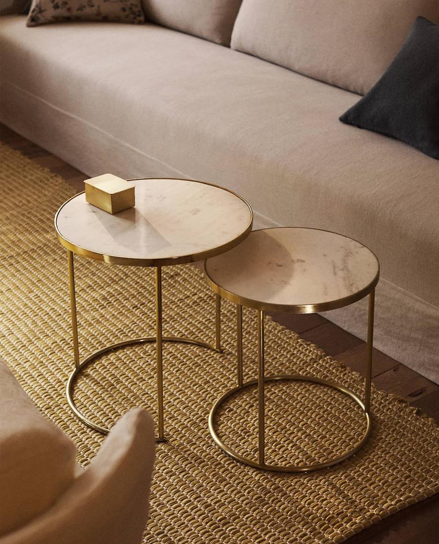 Мраморный столик Zara Home