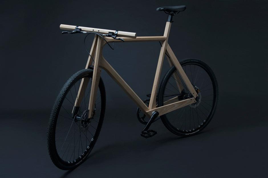drveni bicikl