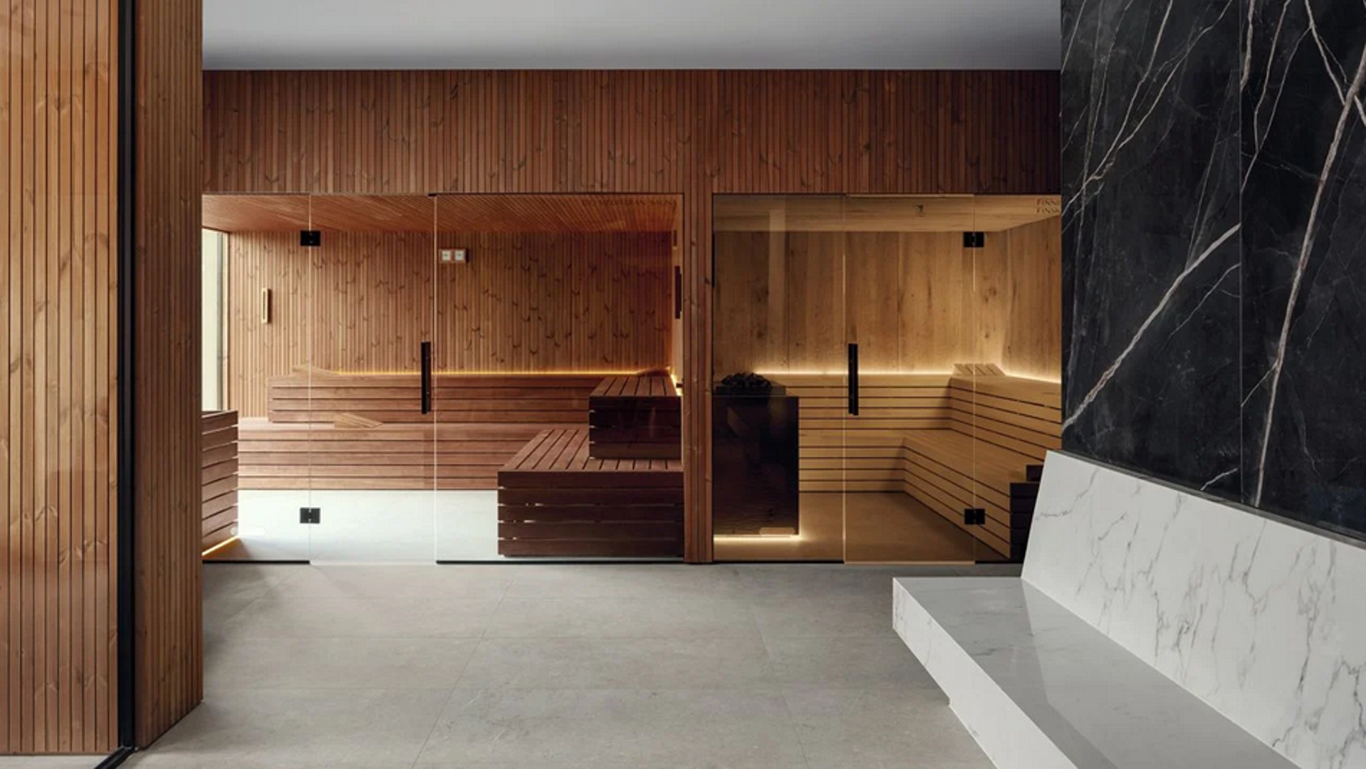 Spa dio minimalistički je uređen