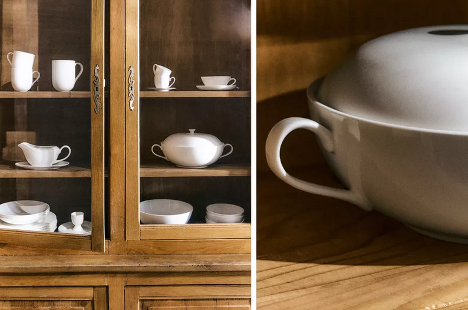 Doza nostalgije kad vidimo ormar s izloženim posuđem kao što su nekad imale naše bake