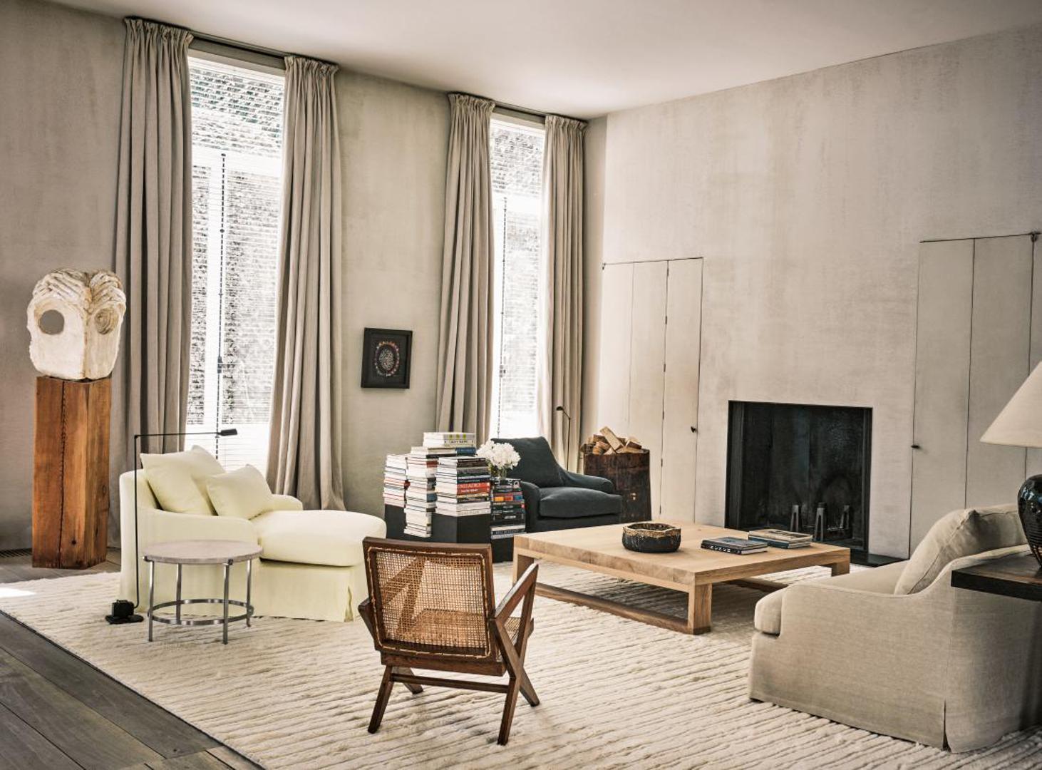 Dnevna soba u neutralnim tonovima sve je samo ne dosadna