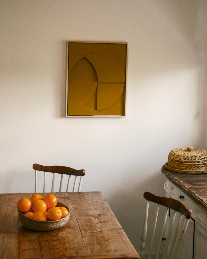 Na kuhinju se nadovezuje blagovanica koja je uređena vrlo moderno, s detaljima iz nove kolekcije Zara Home