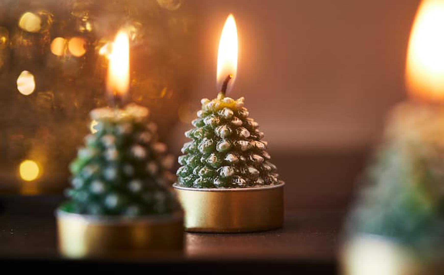 Hit ovogodišnjih blagdana - svijeće s motivom božićnog drvca