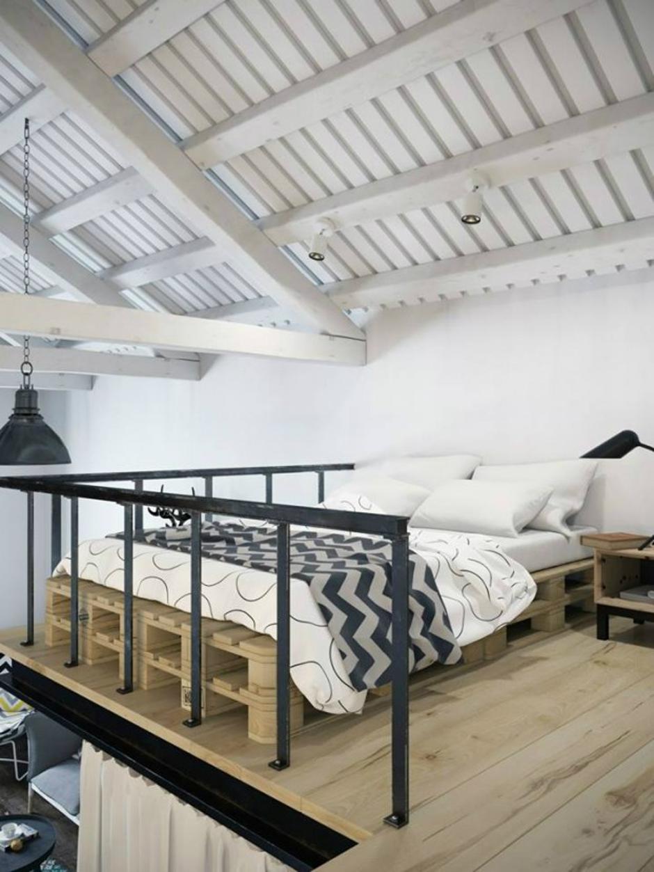 skandinavski stil loft u pragu