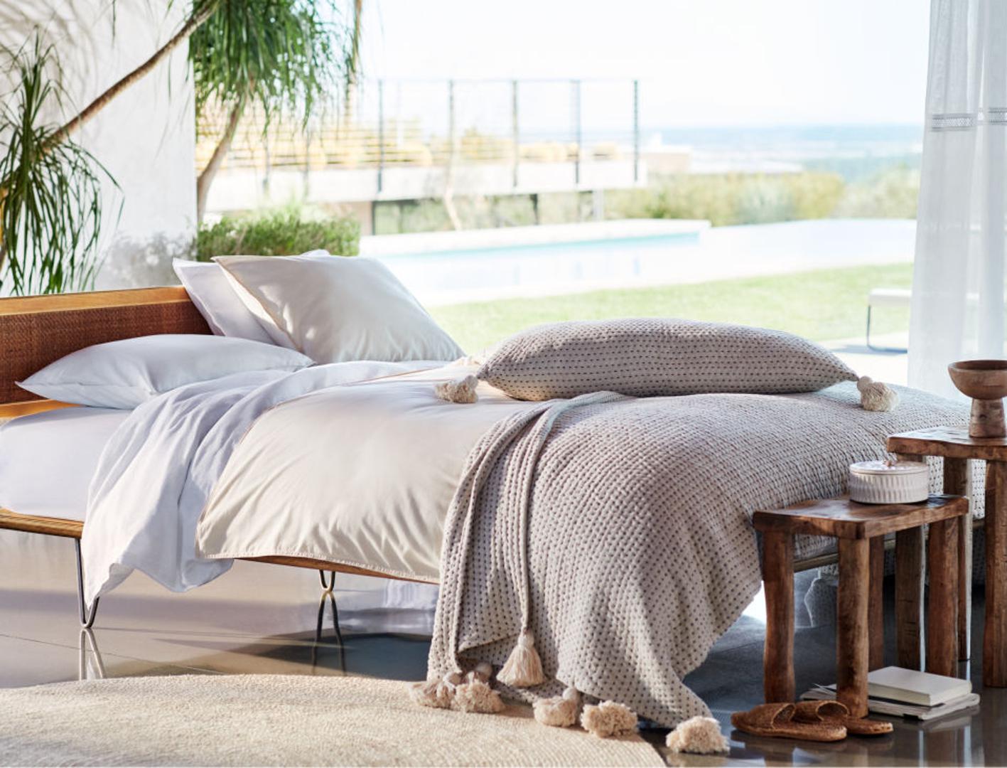 Ljetna posteljina u H&M Homeu bazirana je na prirodnim materijalima, u fokusu su lan i pamuk